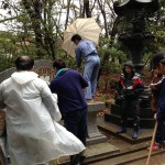 2013/4/7（日）奉納品掃除